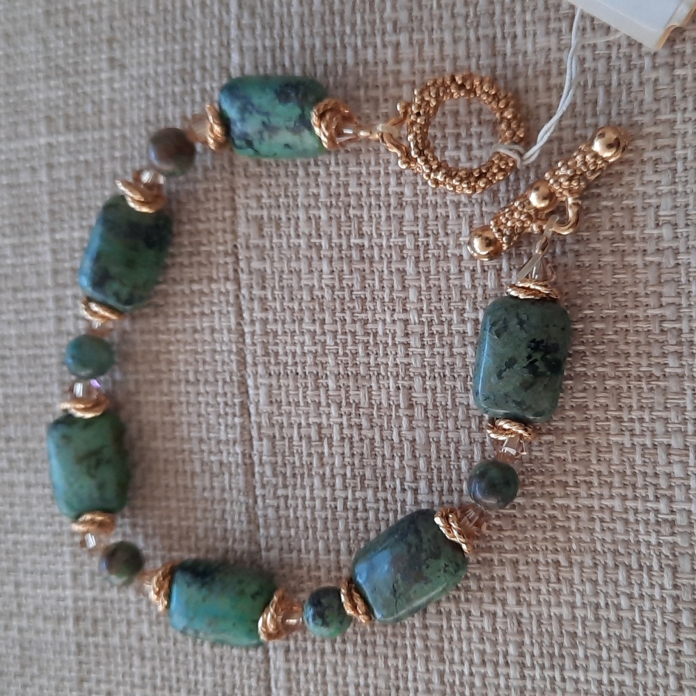 African Turquoise Braclet